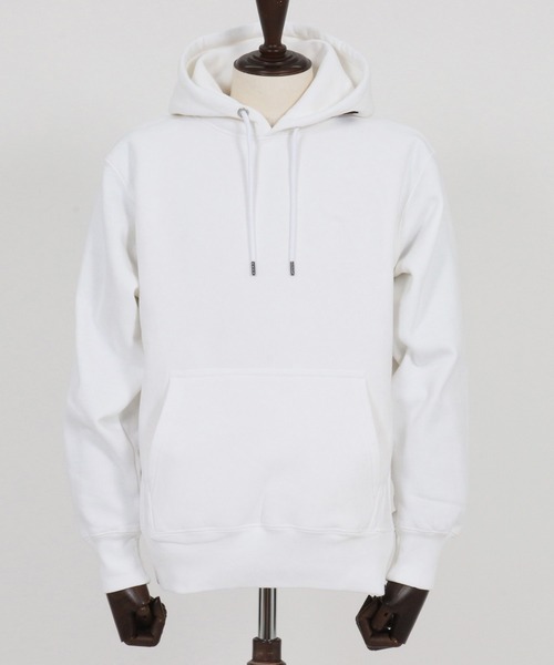 1minute 1second(ワンミニットワンセカンド)の「mpa3853-12oz heavy weight hoody with logo print パーカー(パーカー・メンズ・ホワイト/ブラック/アッシュ・S/M/L/XL)」の20枚目の写真
