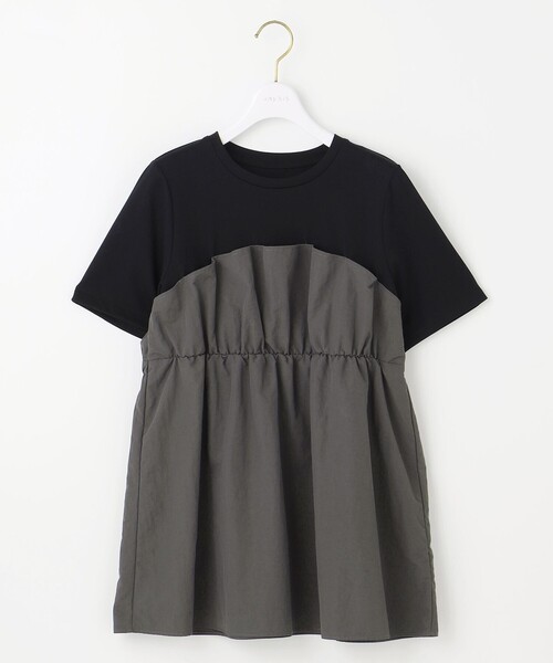 ANY SIS(エニィスィス)の「【洗える】ビスチェコンビ Tシャツ(Tシャツ/カットソー・レディース・ブラック系/ホワイト系・MEDIUM)」の5枚目の写真