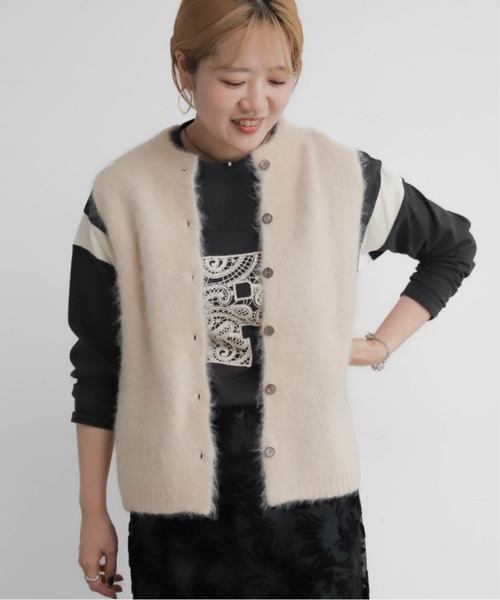 NOMBRE IMPAIR（ノンブルアンペール）の「アルパカシャギー ハイネック