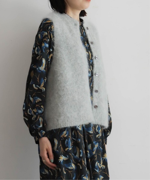 アルパカシャギー ハイネックベスト（ベスト）｜NOMBRE IMPAIR