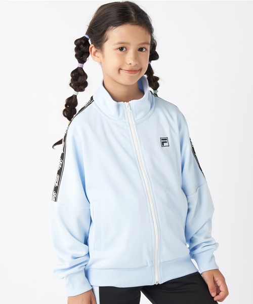 FILA（フィラ）の「ジャージ上下セット（ジャージ・キッズ・ラベンダー/サックスブルー・170/160/150/140/130）」の6枚目の写真