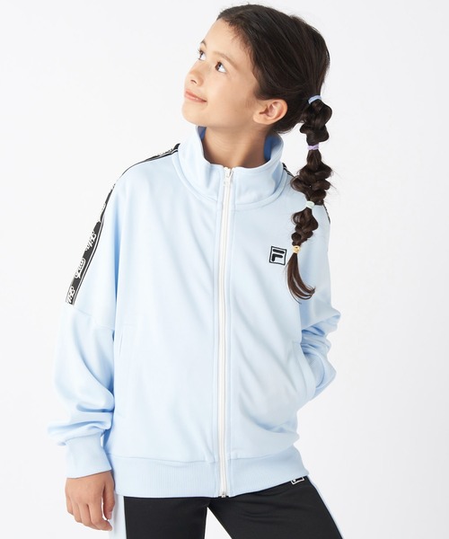 FILA（フィラ）の「ジャージ上下セット（ジャージ・キッズ・ラベンダー/サックスブルー・170/160/150/140/130）」の5枚目の写真