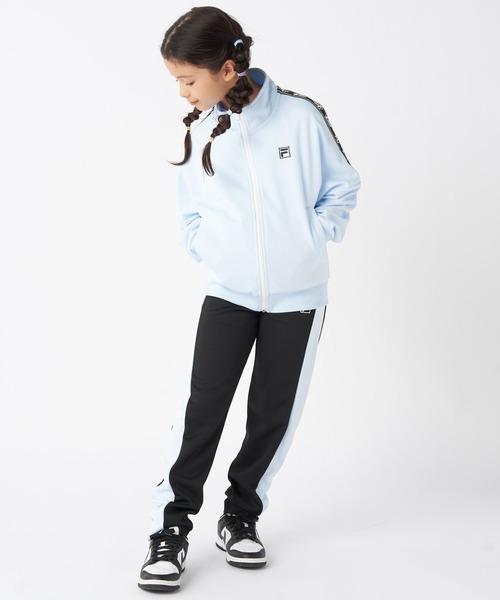 FILA（フィラ）の「ジャージ上下セット（ジャージ・キッズ・ラベンダー/サックスブルー・170/160/150/140/130）」の7枚目の写真