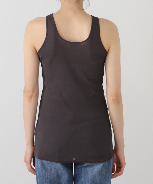 journal standard L'essage(ジャーナルスタンダードレサージュ)の「ツインタンクトップ(Tシャツ/カットソー・レディース・ライトグレー/ブラック・FREE)」の9枚目の写真