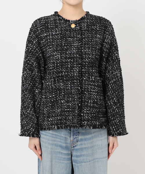 追加》【金子綾さん着用】GIOLICATWEED ドルマンジャケット