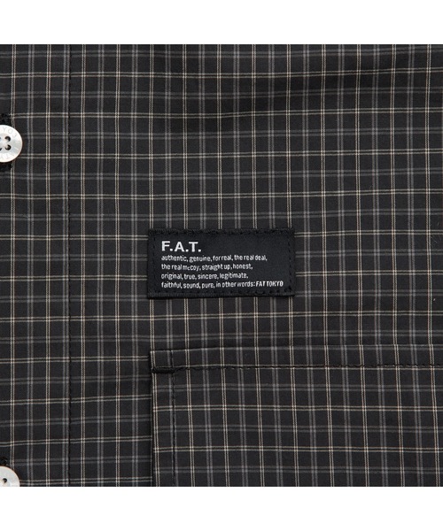 FAT(エフエイティー)の「F.A.T. MEGAFIELD(エフエイティー メガフィールド)(シャツ/ブラウス・メンズ・ブラック/ブラウン・FAT(XL)/SKINNY(L)/JUMBO(XXL)/TITCH(M))」の7枚目の写真
