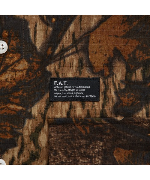 FAT(エフエイティー)の「F.A.T. MEGAFIELD(エフエイティー メガフィールド)(シャツ/ブラウス・メンズ・ブラック/ブラウン・FAT(XL)/SKINNY(L)/JUMBO(XXL)/TITCH(M))」の13枚目の写真