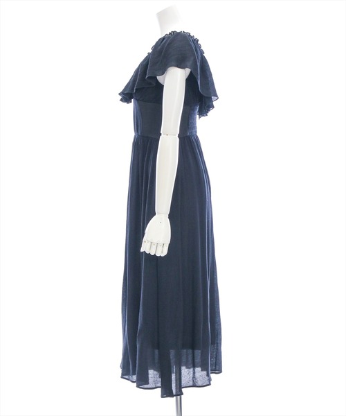 【CUPSHE】ボヘミアン フリルスリーブ ワンピース（送料込み) チュールフリルスリーブワンピ[品番：TRIW0003694]｜CORNERS