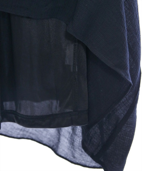 CLEAR BASIC（クリアベーシック）の「【低身長サイズ有】フリルスリーブウエスト切替ワンピース[着回し抜群 大人 カジュアル]≪SS新作≫（ワンピース・レディース・ブラック/オフホワイト・F/XS）」の8枚目の写真