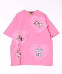 KawaeKayo（カワエカヨ）の「レトロハートBigT（Tシャツ/カットソー）」