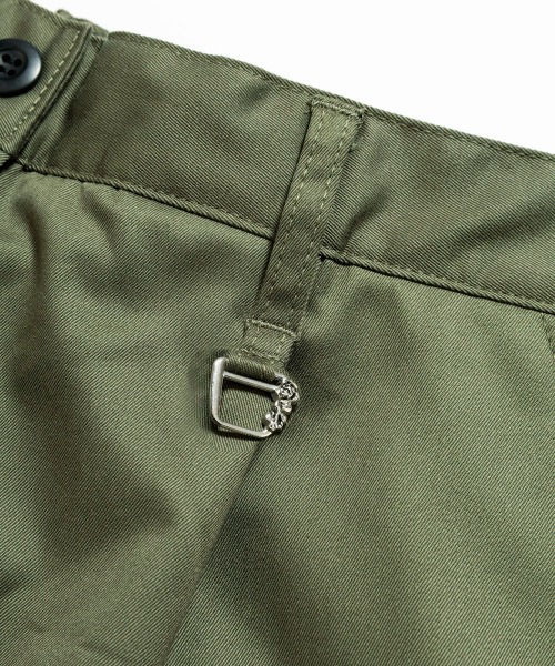 rehacer（レアセル）の「rehacer : Solotex Deep Barrel Pants / ソロテックス ディープ バレル パンツ（チノパンツ・メンズ・オリーブ/ブラック/ネイビー・SMALL/MEDIUM/LARGE）」の8枚目の写真