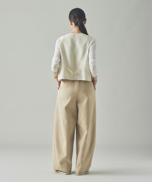 カレンソロジー　フリンジベスト Curensology ベスト ジレ Curensology(カレンソロジー)/フリンジ