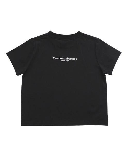 Manhattan Portage(マンハッタンポーテージ)の「Mini T-Shirt (Women’s)(Tシャツ/カットソー・レディース・グレイッシュベージュ/ブラック/ホワイト・FREE)」の4枚目の写真
