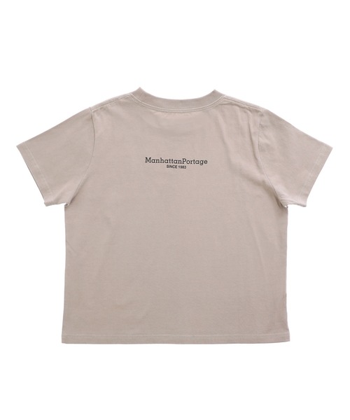 Manhattan Portage(マンハッタンポーテージ)の「Mini T-Shirt (Women’s)(Tシャツ/カットソー・レディース・グレイッシュベージュ/ブラック/ホワイト・FREE)」の6枚目の写真