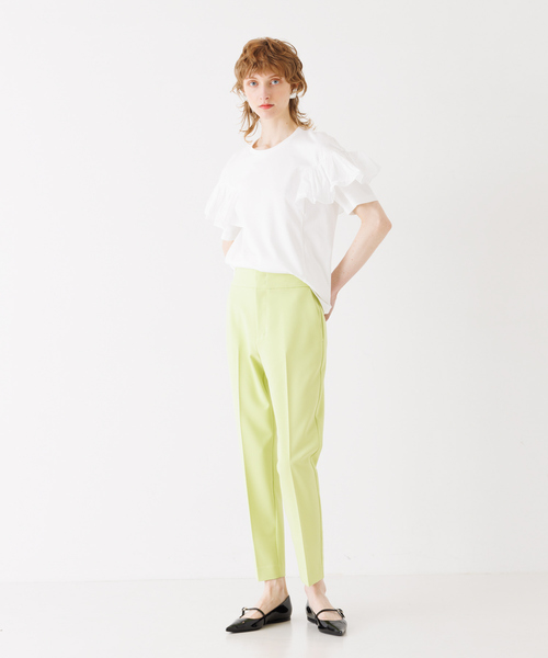 DESIGNWORKS（デザインワークス）の「ダブルクロスパンツ（その他パンツ・レディース・ライム/オレンジ・38/34/36/40）」の5枚目の写真