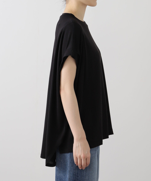 セール】C/Rショルダータックフレンチスリーブプルオーバー（T