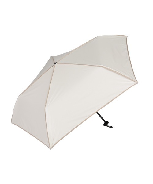KIZAWA（キザワ）の「超軽量カーボン 折りたたみ日傘 晴雨兼用 50cm（折りたたみ傘・レディース・ブラック/オフホワイト/グレー/ブルー系その他/ホワイト系その他/グレー系その他/シルバー/ブラック系その他/ネイビー/ベージュ/ベージュ系その他/グレイッシュベージュ・FREE）」の3枚目の写真