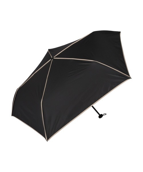 KIZAWA（キザワ）の「超軽量カーボン 折りたたみ日傘 晴雨兼用 50cm（折りたたみ傘・レディース・ブラック/オフホワイト/グレー/ブルー系その他/ホワイト系その他/グレー系その他/シルバー/ブラック系その他/ネイビー/ベージュ/ベージュ系その他/グレイッシュベージュ・FREE）」の4枚目の写真