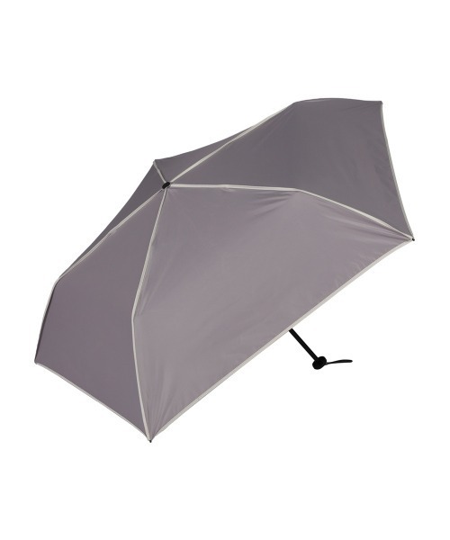 KIZAWA（キザワ）の「超軽量カーボン 折りたたみ日傘 晴雨兼用 50cm（折りたたみ傘・レディース・ブラック/オフホワイト/グレー/ブルー系その他/ホワイト系その他/グレー系その他/シルバー/ブラック系その他/ネイビー/ベージュ/ベージュ系その他/グレイッシュベージュ・FREE）」の6枚目の写真