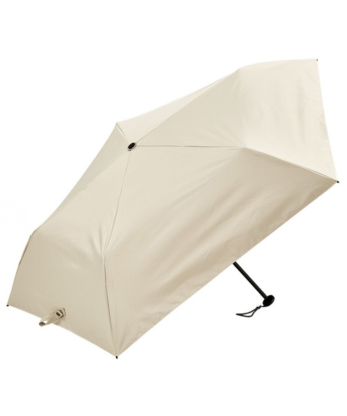 KIZAWA（キザワ）の「超軽量カーボン 折りたたみ日傘 晴雨兼用 50cm（折りたたみ傘・レディース・ブラック/オフホワイト/グレー/ブルー系その他/ホワイト系その他/グレー系その他/シルバー/ブラック系その他/ネイビー/ベージュ/ベージュ系その他/グレイッシュベージュ・FREE）」の9枚目の写真