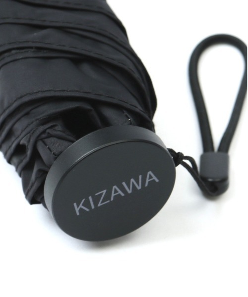 KIZAWA（キザワ）の「超軽量カーボン 折りたたみ日傘 晴雨兼用 50cm（折りたたみ傘・レディース・ブラック/オフホワイト/グレー/ブルー系その他/ホワイト系その他/グレー系その他/シルバー/ブラック系その他/ネイビー/ベージュ/ベージュ系その他/グレイッシュベージュ・FREE）」の19枚目の写真