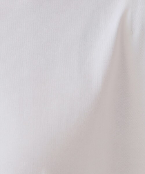 OPAQUE.CLIP（オペークドットクリップ）の「ボクシーノースリーブカットソー【洗濯機洗い可】（Tシャツ/カットソー・レディース・ブラック/カーキ/ホワイト・38/40）」の8枚目の写真