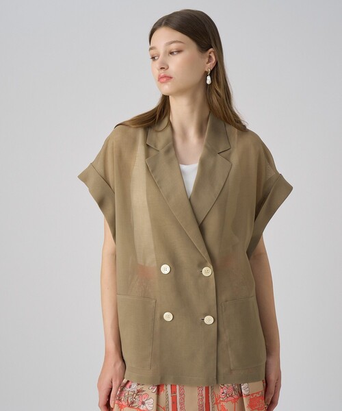 オーガンフレンチスリーブジャケット