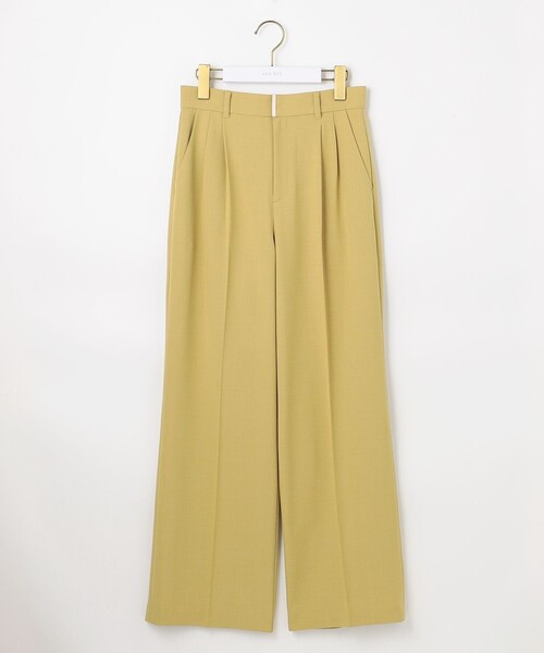 ANY SIS（エニィスィス）の「ウーステッドエステル ワイドパンツ（その他パンツ・レディース・グレー系/イエロー系/ネイビー系・LARGE/MEDIUM/SMALL）」の18枚目の写真