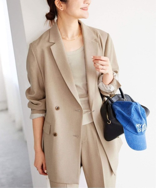 SLOBE IENA（スローブイエナ）の「《追加2》basic タンクトップ（タンクトップ・レディース・ベージュ/ブラウン/ホワイト・FREE）」の17枚目の写真