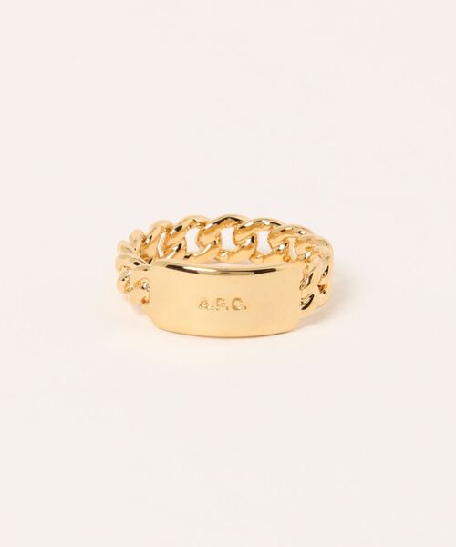 A.P.C. Darwin アーペーセー リング ゴールド アクセサリー A.P.C. APC アーペーセー リング bague darwin MEACC M70686