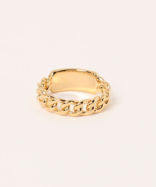 A.P.C.（アーペーセー）の「BAGUE DARWIN（リング・メンズ・ゴールド・M）」の2枚目の写真