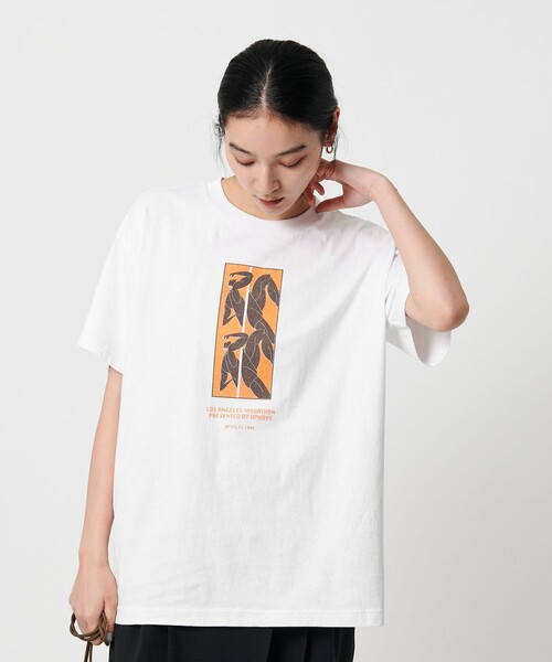 Ophrys（オフリス）の「＜Ophrys＞LA Marathon Tシャツ（Tシャツ/カットソー・レディース・ホワイト・M）」の8枚目の写真