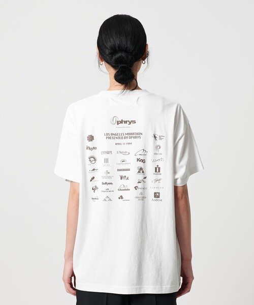 Ophrys（オフリス）の「＜Ophrys＞LA Marathon Tシャツ（Tシャツ/カットソー・レディース・ホワイト・M）」の13枚目の写真