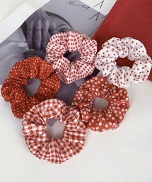 コパンシュシュ クレッタ【レッド】 レース リボン ハング セット シュシュ（シュシュ）｜GOLDY