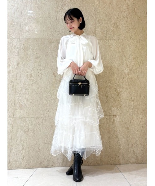 HANAE MORI×CELFORDコラボ】パールスカート（スカート）｜CELFORD