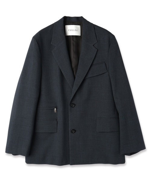 CULLNI (クルニ) 23SS テーラードジャケット 23-SS-058 別注〉 DOUBLE ZIP JKT（テーラードジャケット）｜CULLNI