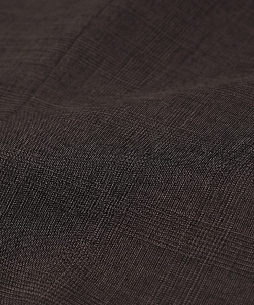セール】Glen Check Zip Pocket Tailored Jacket（テーラード