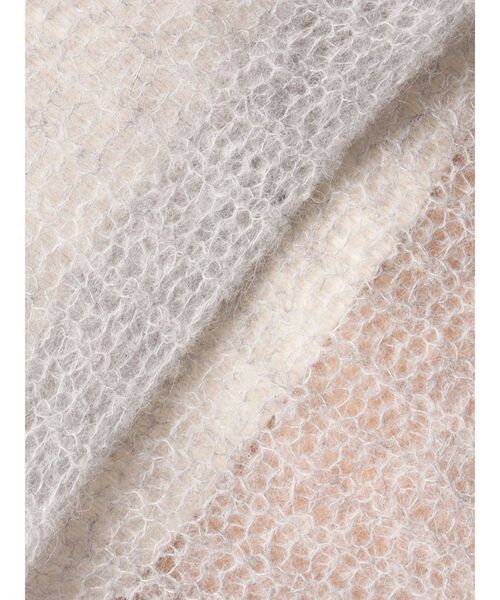 Ungrid（アングリッド）の「アルパカ混透かし編みニット（ニット/セーター・レディース・アイボリー/ブラウン/レッド/ライトグレー・FREE）」の17枚目の写真