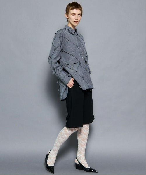 ブラウス シャツ 「25AW PRE-ORDER」Multiway Fly Flower Shirt/マルチウェイフライフラワーシャツ「MAISON 25AW PRE-ORDER】Multiway Fly Flower Shirt/マルチウェイフライ