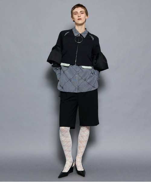 ブラウス シャツ 「25AW PRE-ORDER」Multiway Fly Flower Shirt/マルチウェイフライフラワーシャツ「MAISON 25AW PRE-ORDER】Multiway Fly Flower Shirt/マルチウェイフライ