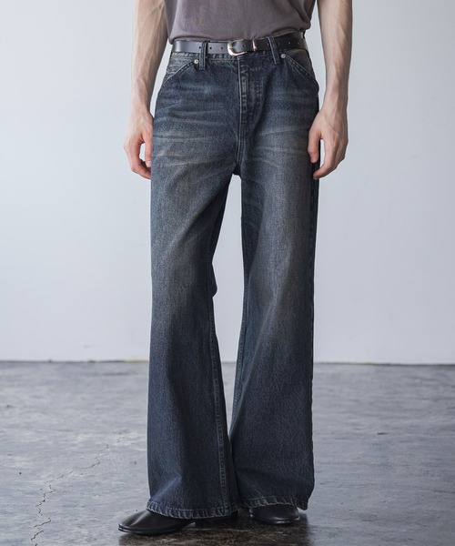 【完売品】　ハレ　HARE デニム　パンツ 楽天市場】【SALE／16%OFF】フロントホックデニムパンツ HARE