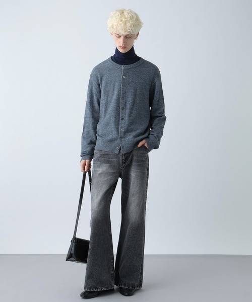 HARE(ハレ)の「ヴィンテージカコウデニムパンツ(HARE)(デニムパンツ・メンズ・ブラウン系/ライトグレー系/ブラック系/ブルー系/グレー系その他/ライトブルー・SMALL/MEDIUM/LARGE)」の19枚目の写真