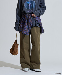 FREAK'S STORE | ツイル イージーストレートパンツ<セットアップ対応> 限定展開(デニムパンツ)