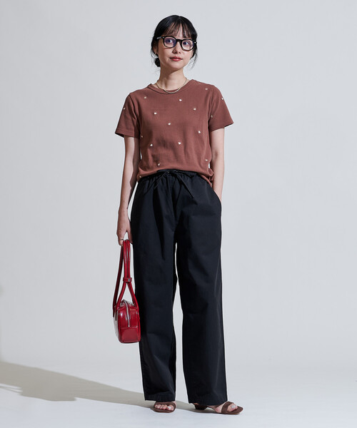 セール】ツイル イージーストレートパンツ＜セットアップ対応＞ 限定