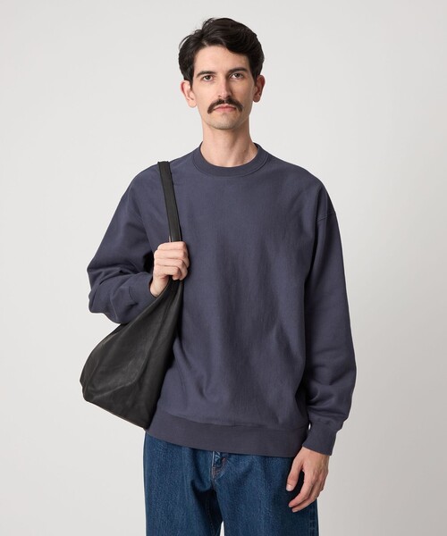 セール】＜Steven Alan＞ ウラケ セットイン クルーネック スウェット