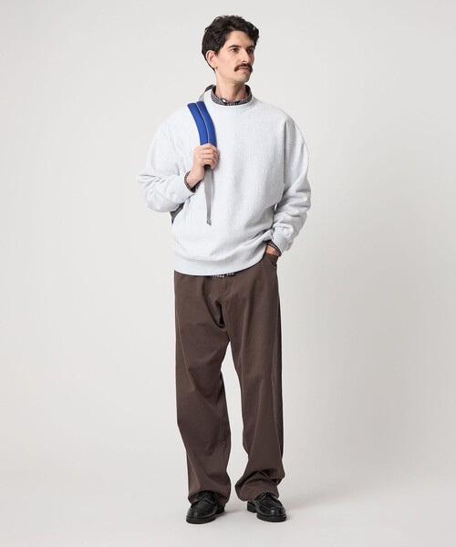 セール】＜Steven Alan＞ ウラケ セットイン クルーネック スウェット