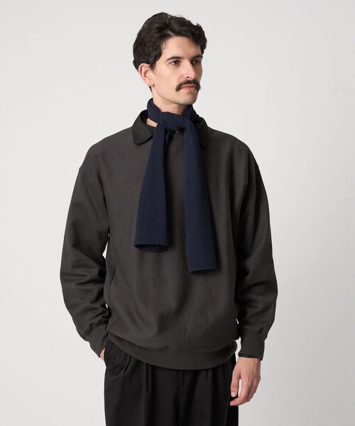 セール】＜Steven Alan＞ ウラケ セットイン クルーネック スウェット