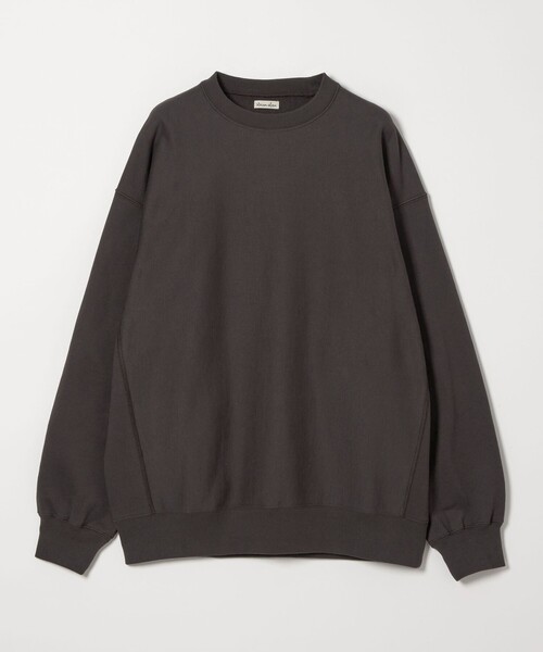 Steven Alan＞ ウラケ セットイン クルーネック スウェット