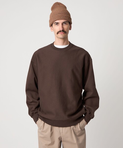 【Steven Alan】ウラケ セットイン クルーネック スウェット メンズ Steven Alan＞ ウラケ セットイン クルーネック スウェット