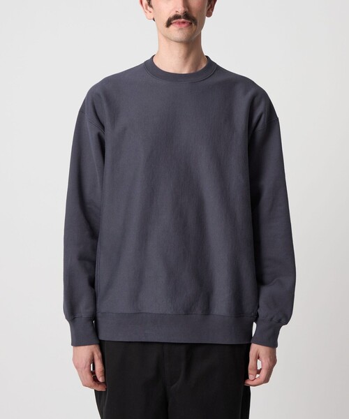 セール】＜Steven Alan＞ ウラケ セットイン クルーネック スウェット